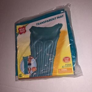 NWT Pool float Inflatable blue long mat